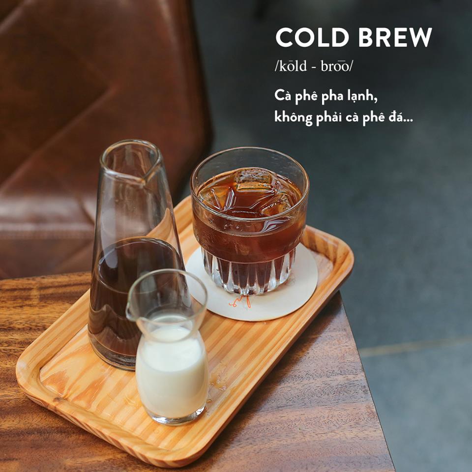 cà phê lạnh tại The Coffee House Cao Thắng